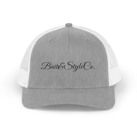 Stylish Snapback Trucker Cap for Outdoor Adventures, Casual Wear, Gifts for Him and Her, Summer Festivals, Bait & Style Co.
